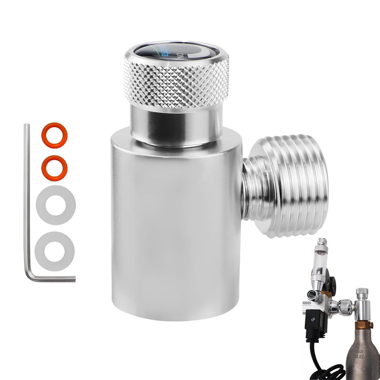 adaptateur cylindre réservoir co2