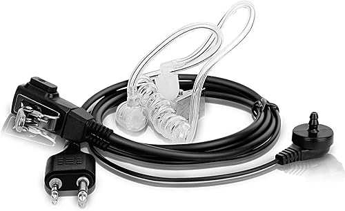 Miniatura 5 de Walkie Talkie Auricular para Midland con micrófono de seguridad para GXT1000VP4 LXT600VP3 GXT1050VP4 GXT1000XB LXT500VP3 X-TALKER T51VP3 X-TALKER