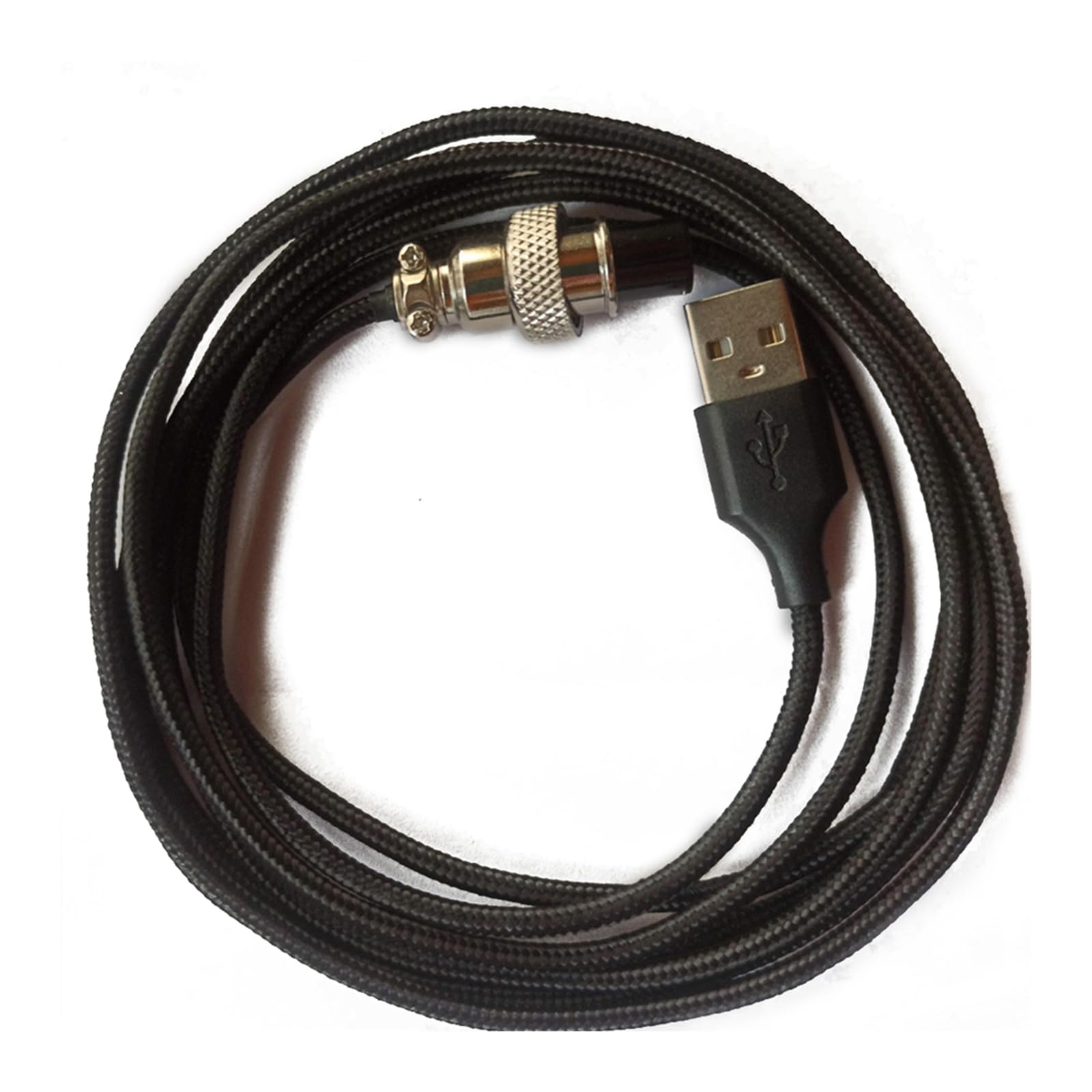 Cable de conexión USB trenzado de repuesto con conector para Panthera Stick Cable USB trenzado de repuesto