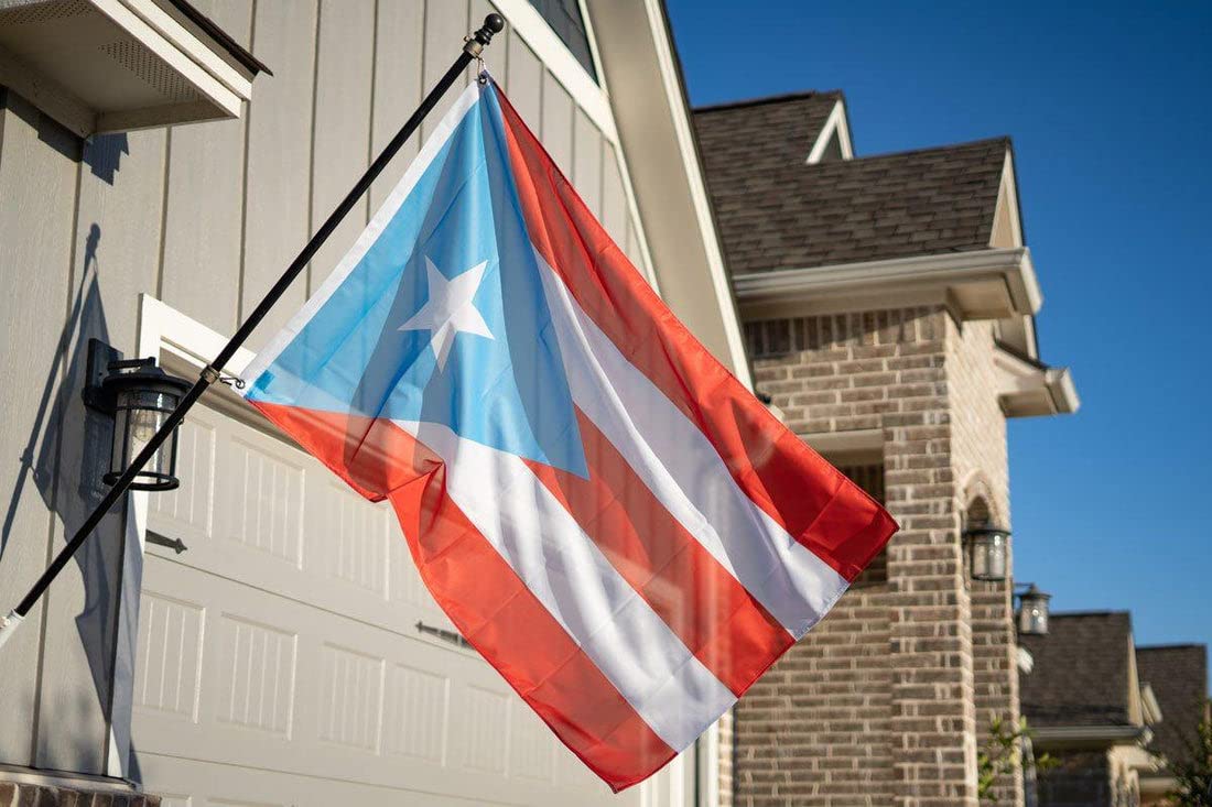 G128 3 Pack: Puerto Rico Puerto Rican PR Flag | 3x5 Ft | Embroidered