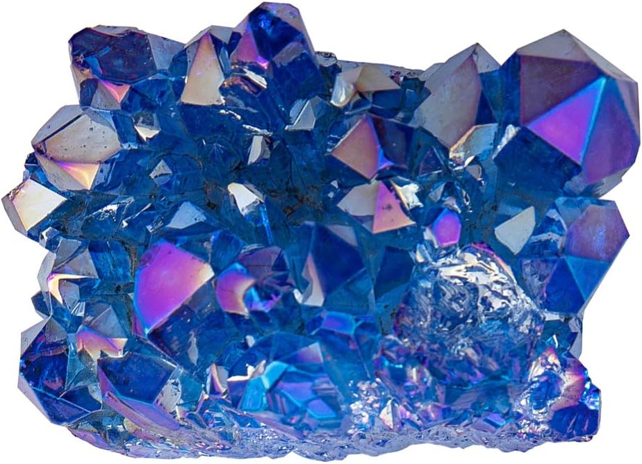 Milisten 100g Healing Crystal Cluster Stone Natural Ornament Quartz Cluster Decoration Gemstone Specimen Stone Random Shape