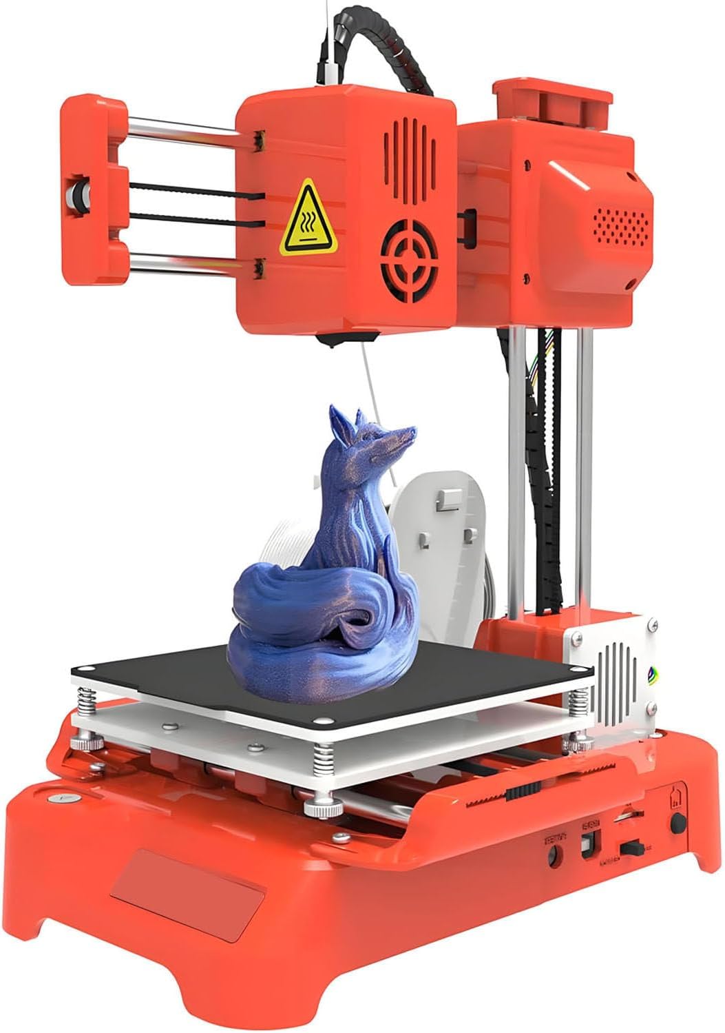 Mini DIY 3D Printer Desktop Kit with One-Touch Printing, Ideal for Beginners and Educational Use