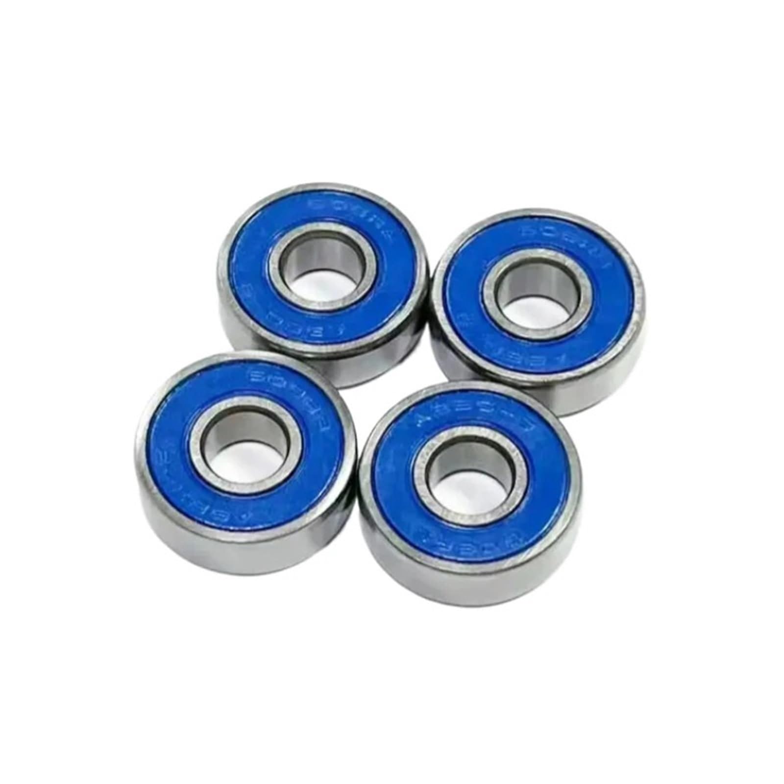 Roulements 608RS ABEC-9 bleus pour réparer et fluidifier vos rollers, x4 - 6