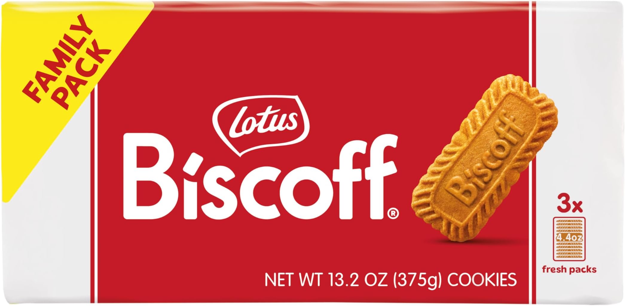 Lotus Biscoff Cookies- Caramelized Biscuit Cookies - 13.23 Ounce – non GMO Project Verified + Vegan