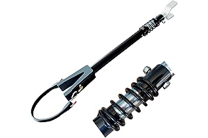 Adjustable Steel Transom Saver: Elite Motor Support with Shock Absorption