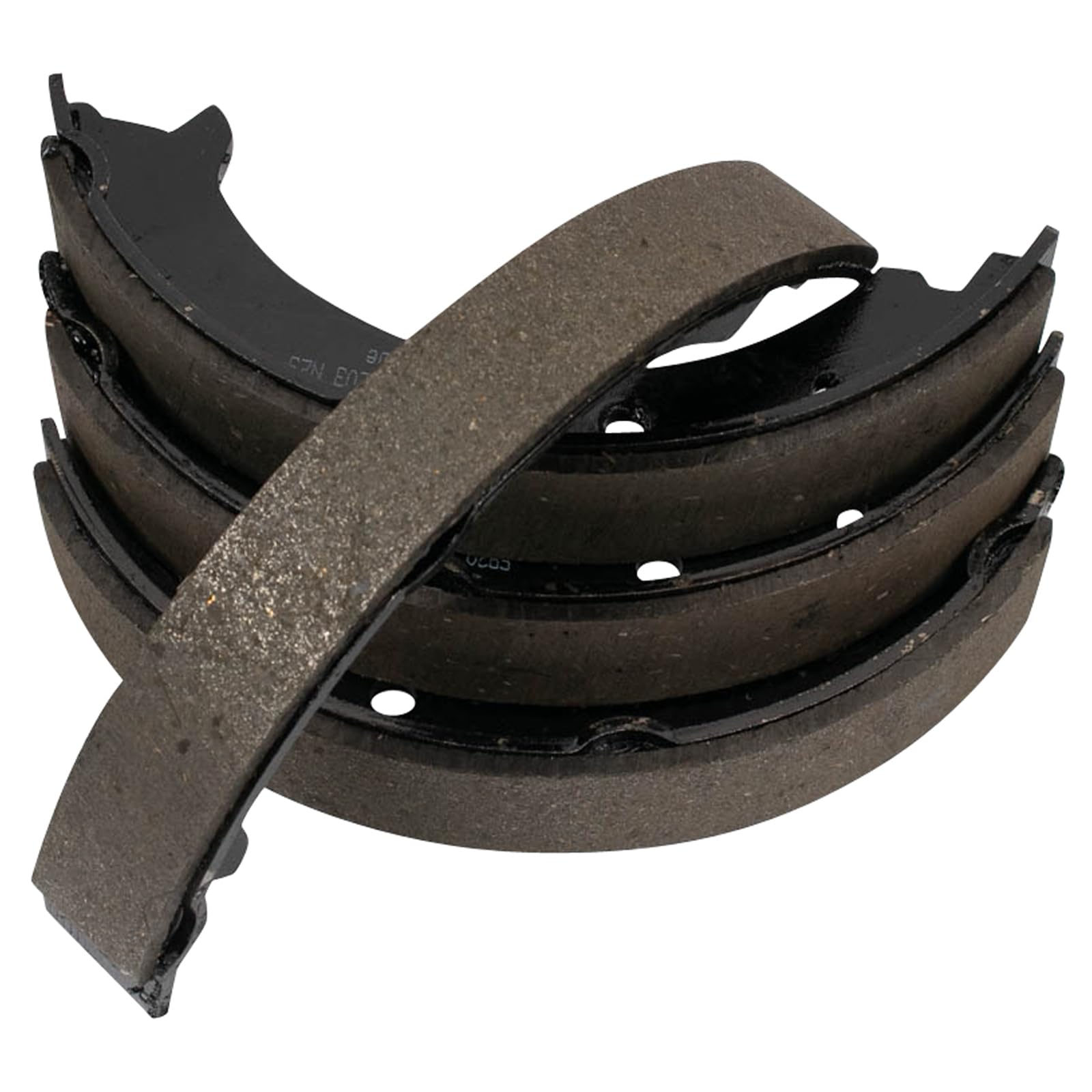 TRQ Rear Parking Brake Shoe Set