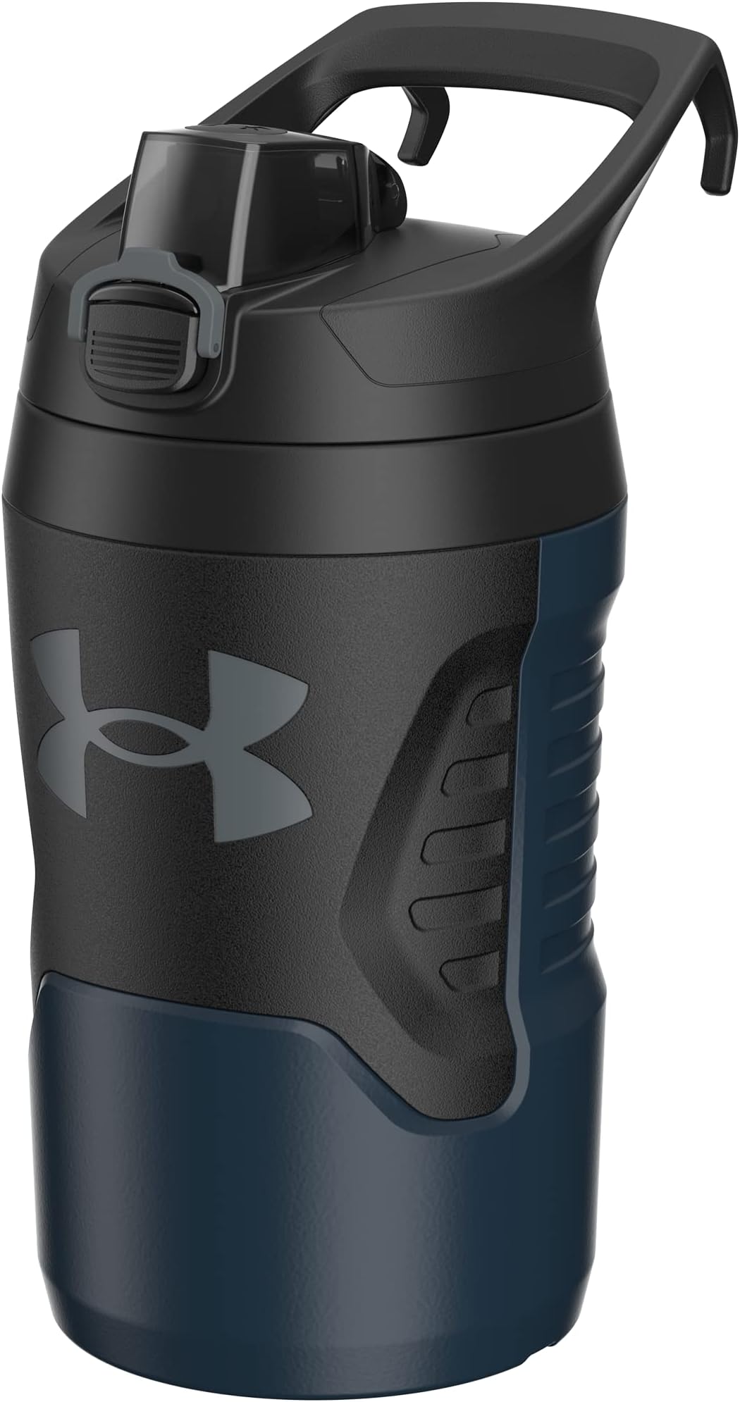 Under Armour 32oz Insulated Water Bottle - Sports Water Jug with Fence Hook, Leak Proof, Baseball, Football and More, 32oz, Insulated Academy/Black