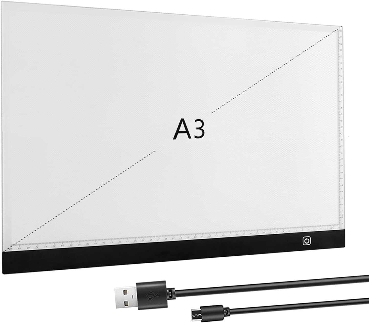 VOLKWELL A3 Thin Light Box, LED Tracing Board Drawing Pad Copy Led Box