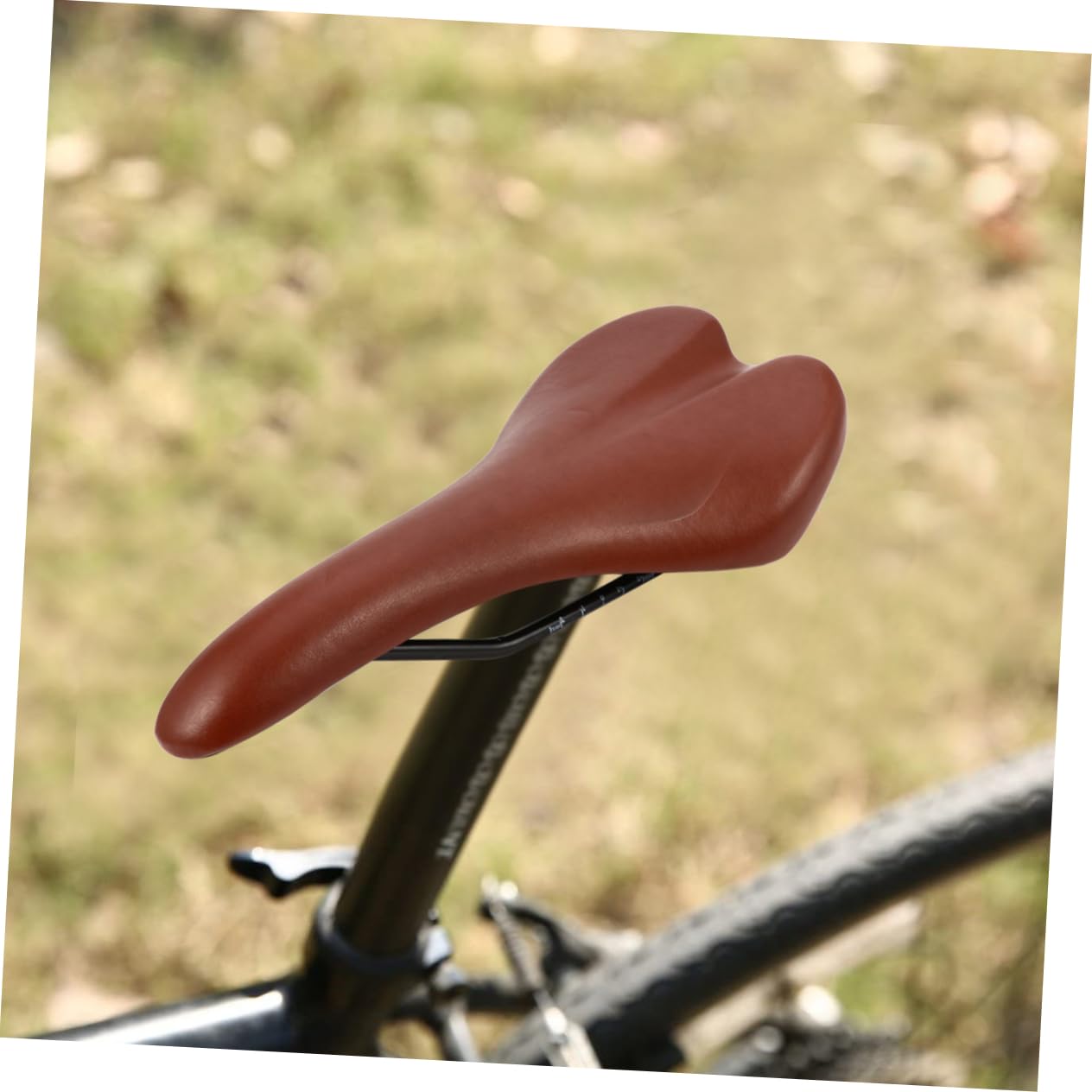 Abaodam Cuscino per Sella da Bici in Pelle Pu Coprisella per Bici Facile da Montare Sellino Confortevole per Allenamento