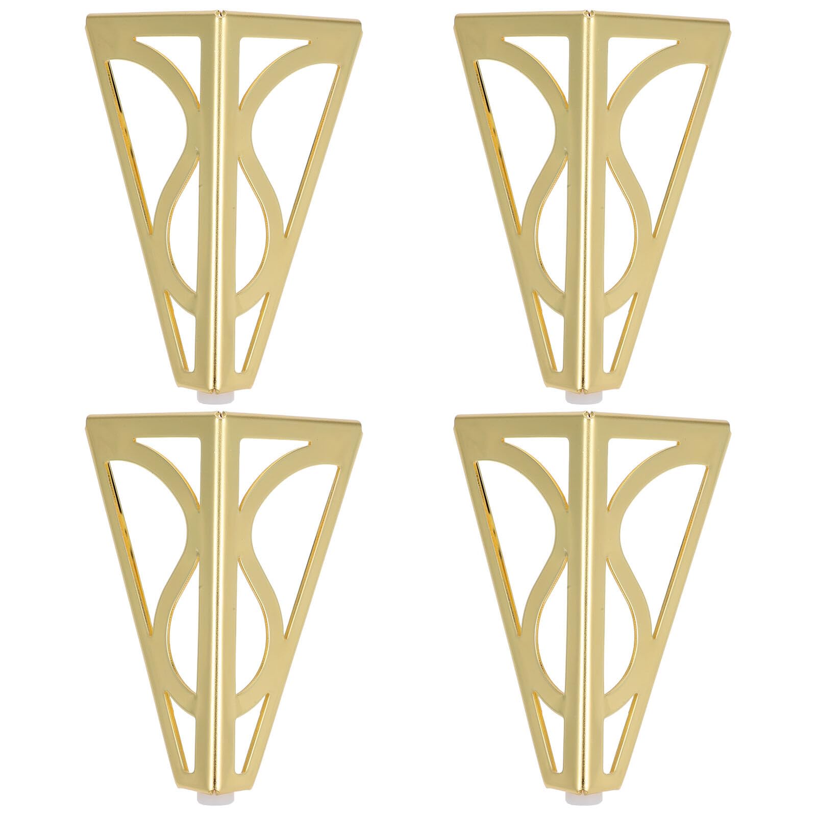 Pieds de canapé en métal de 15 cm robustes pour rehausser une table basse ou une armoire basse
