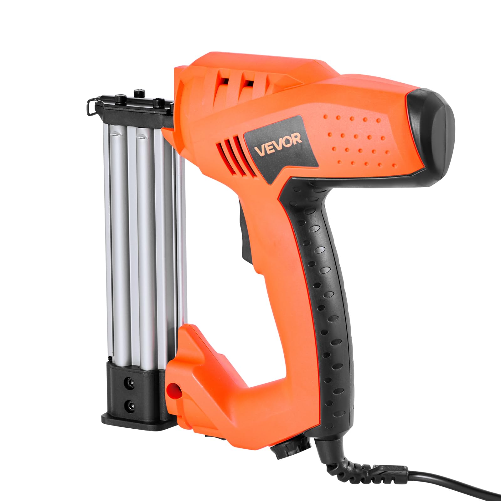 VEVOR Agrafeuse Cloueuse Électrique 2-en-1, Cloueur Calibre 18, 32 mm, Pistolet à Clous avec 1000 Clous et 1000 Agrafes, Poignée en Caoutchouc Antidérapante, pour Travail du Bois Ameublement