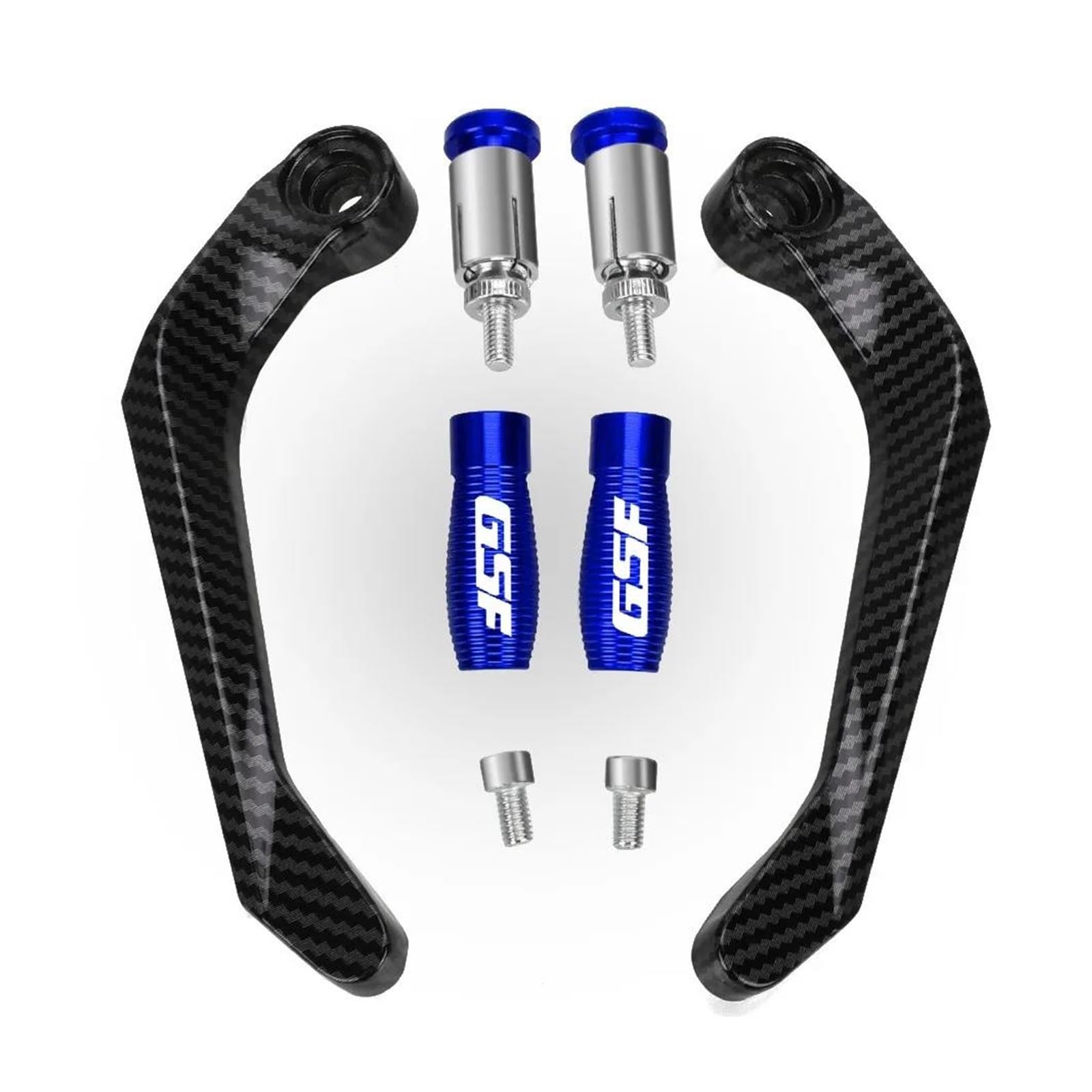 Motorcycle Joystick Guards FOR SUZUKI GSF1200 GSF1250 GSF250 GSF600 GSF650(Blue)