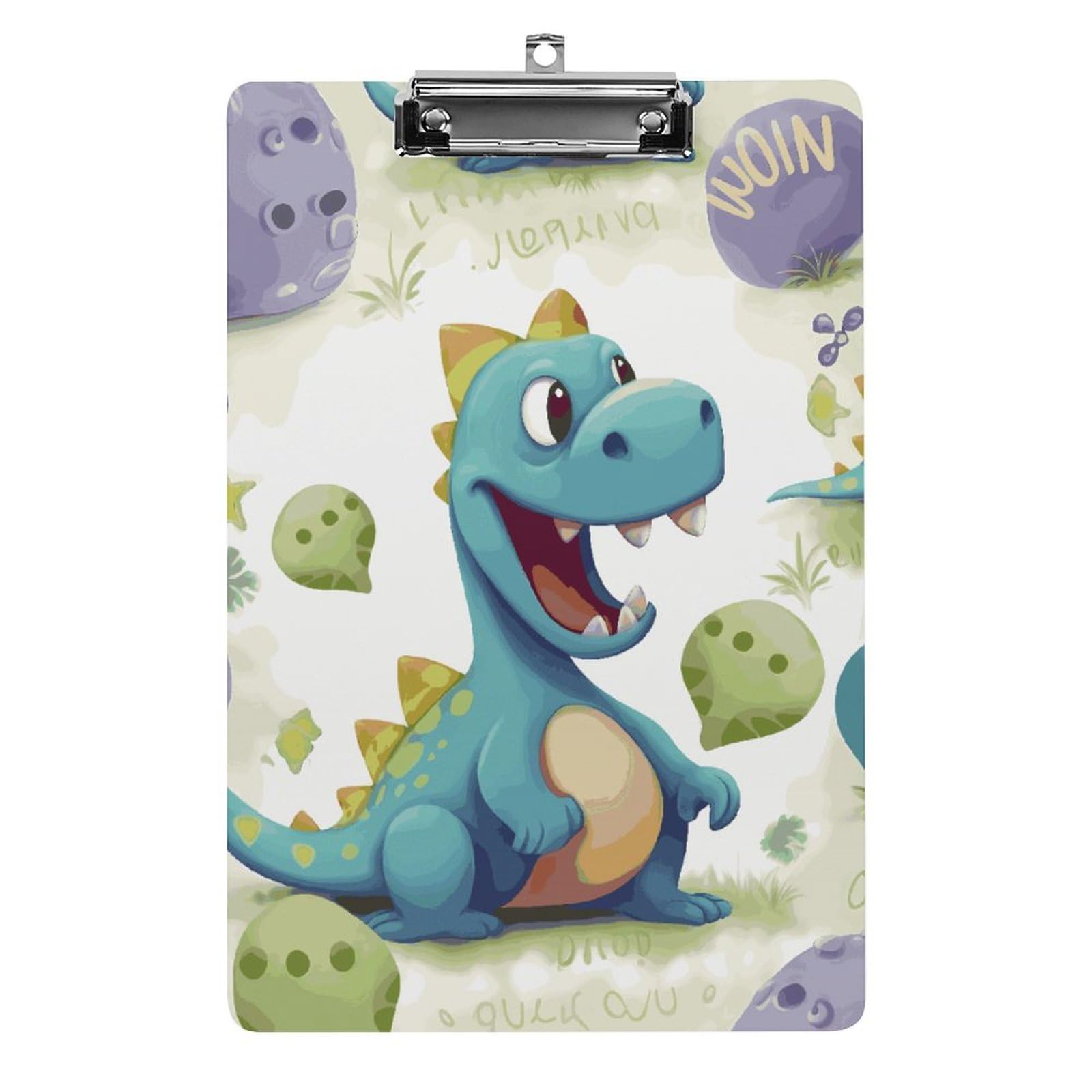Robust Birds Retro Mushrooms Acrylic Clipboard – A4 Size With Low Profile Clip, Cute Office & School Supplies - View #7