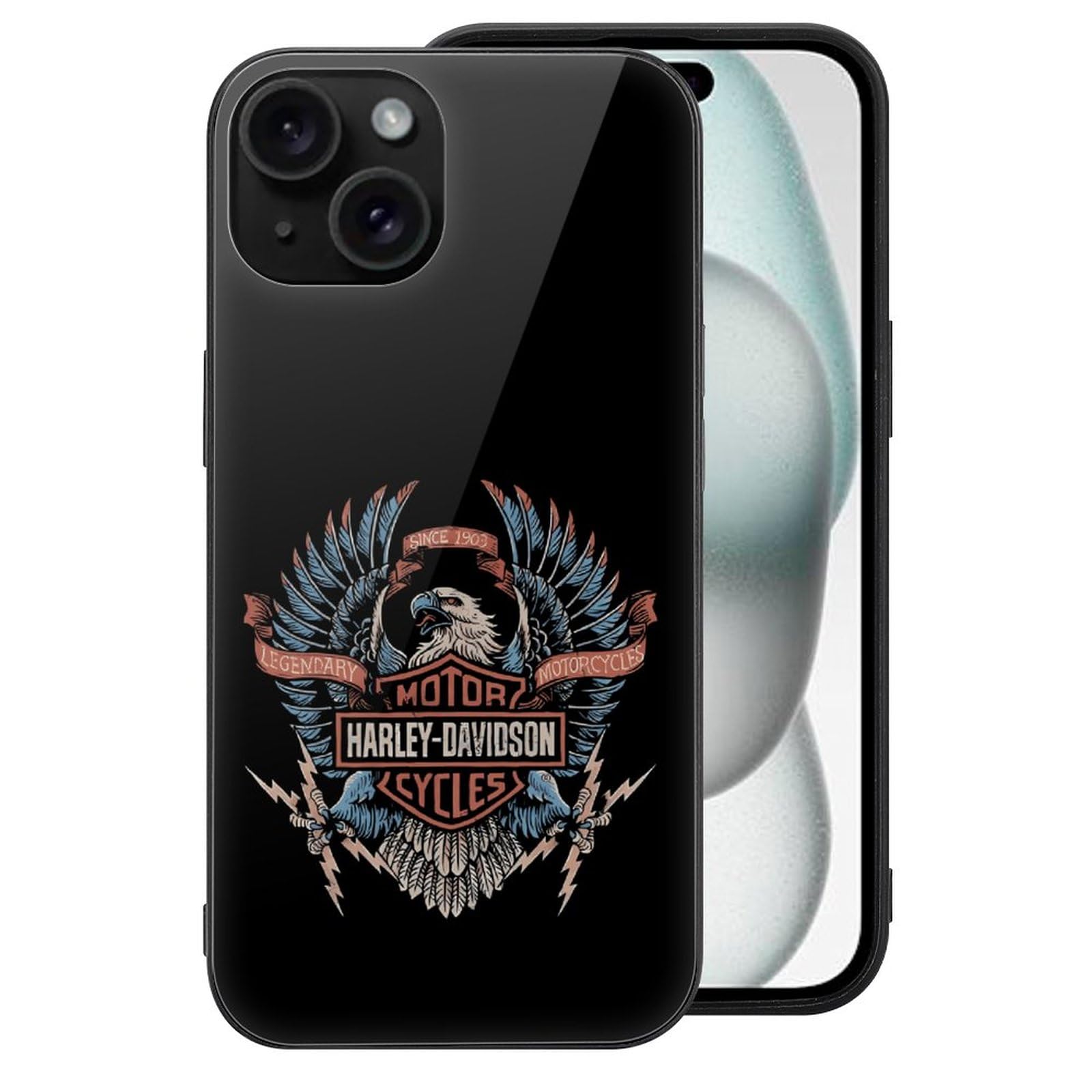 Amazon.co.jp: iPhone 15ケース ハーレーダビッドソン iPhone 15カバー