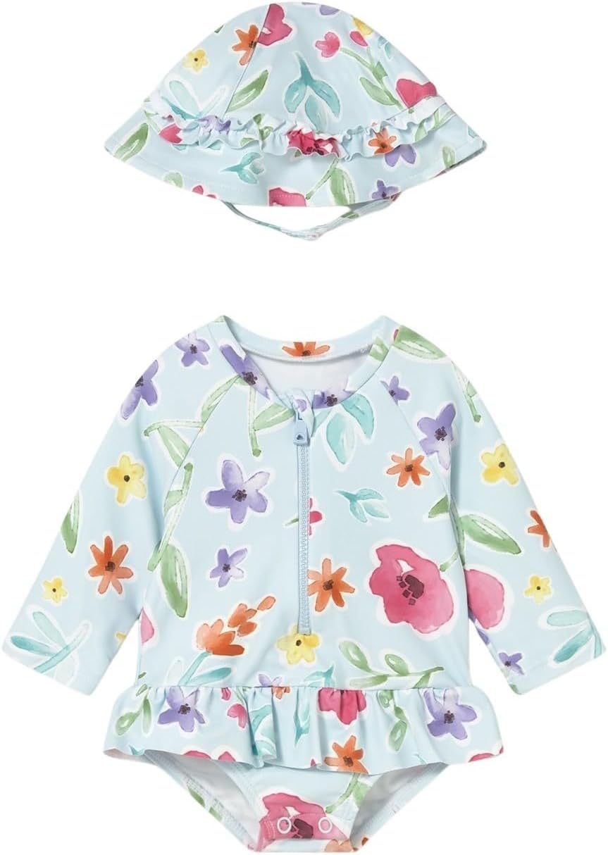 Mayoral l/s Swimwear Set for Baby-Girls Hawaii