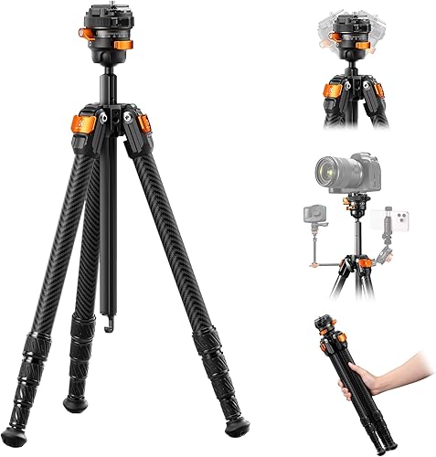 K&F Concept 60" Carbon Fibre Tripod