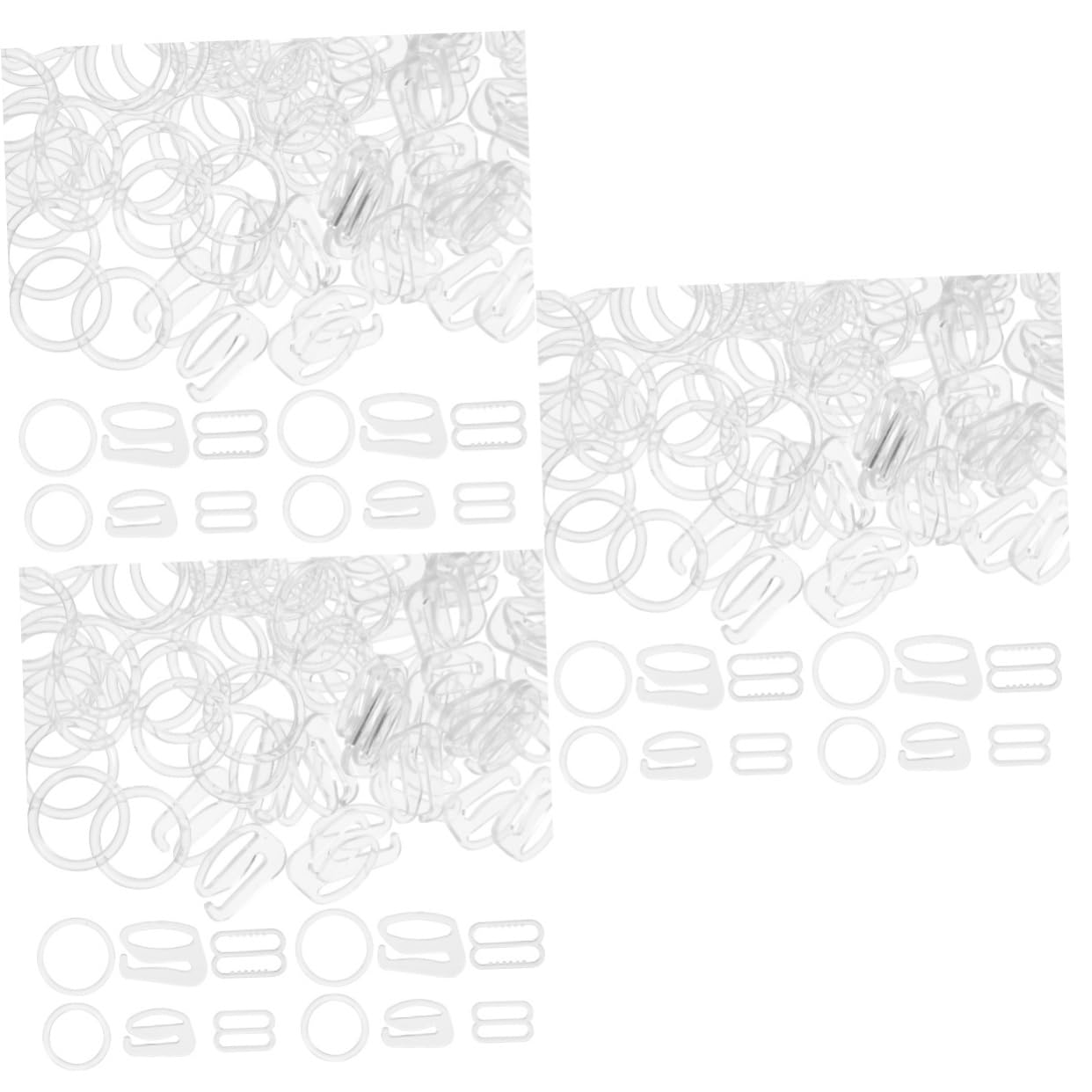 Operitacx 720 Piezas Clips De Hebilla De Ajuste De Correa Clip De Sujetador Femenino Clip De Conector De Sujetador Accesorios De Soporte De Correa Antideslizante Para Mujeres Gancho De