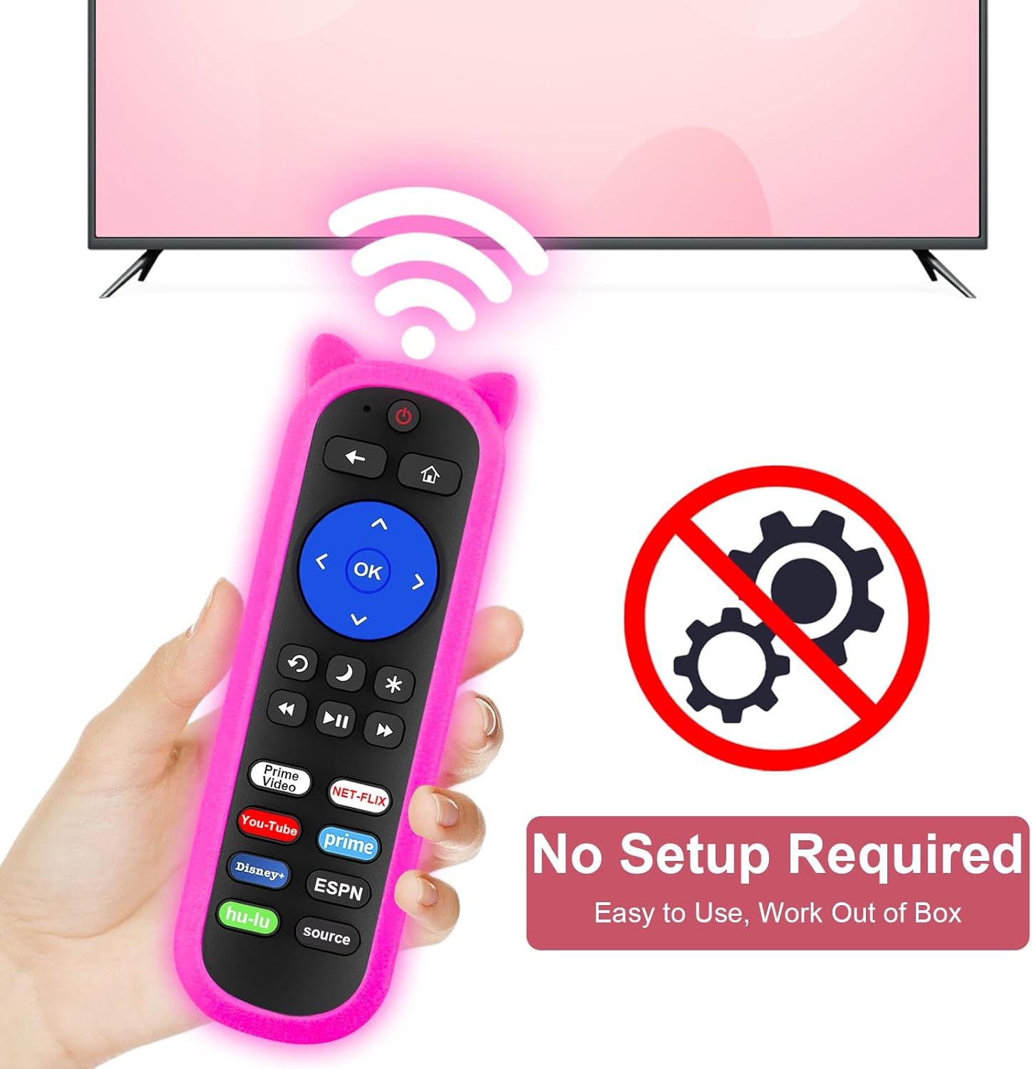 No Setup Required for Yimaut Remote