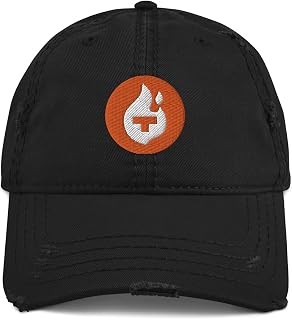 Hogue WS LLC Theta Fuel Hat (Embroidered Distressed Dad Cap) TFUEL Crypto