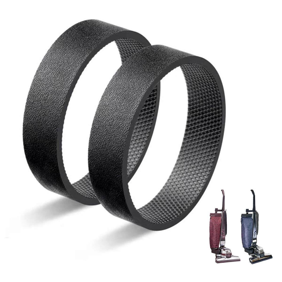 JEDELEOS Replacement Belts for Kirby Vacuum, Compatible with All Generation Series Models G3, G4, G5, G6, G7,Ultimate G and Diamond Edition,Replace Part 301291 (Pack of 2)