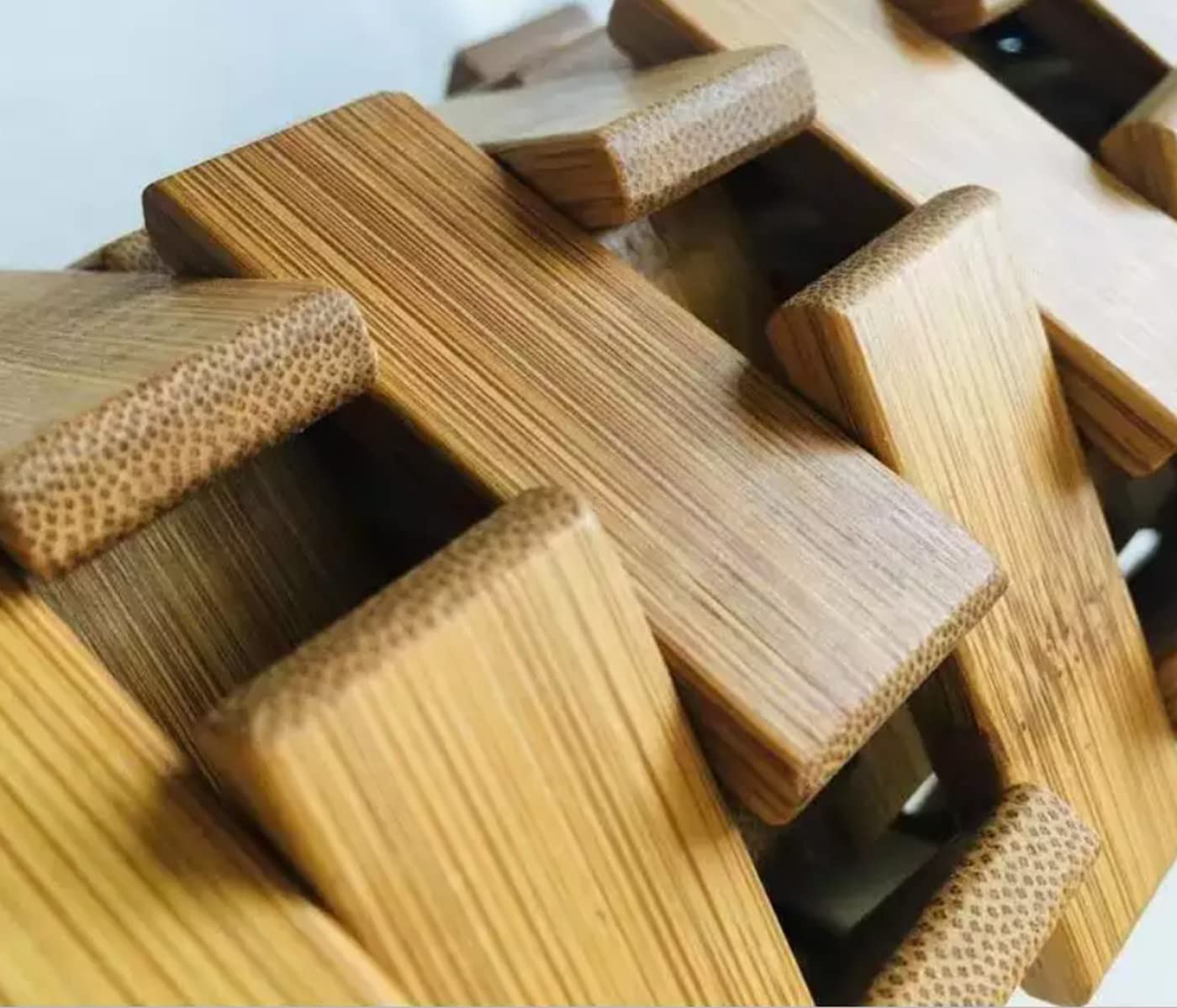 CHILL HOUSE Tappeto Doccia Antiscivolo - Tappeto Bambu - Tappeto Bagno Antiscivolo - Tappeti Bagno - Pavimento in Legno per Doccia - Tappeto Vasca Antiscivolo - Legno Piatto Doccia (Naturale)