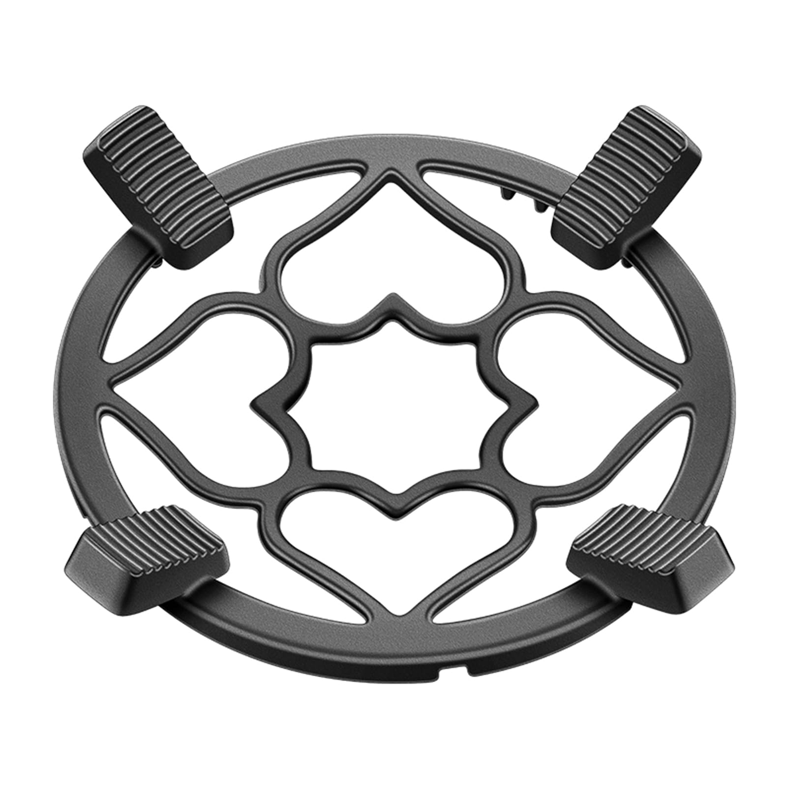 Xjdzineq Cast Iron Stove Wok Adapter Nonslip Cooktop Pan Frame Brackets Holder Stand for Cooker Wok Stove