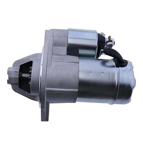 Miniatura 2 de FridayParts 11T 12V Motor de arranque YM129698-77010 compatible con excavadora Komatsu PC20R-8 PC27R-8 PC35R-8 Motor 3D82 de repuesto
