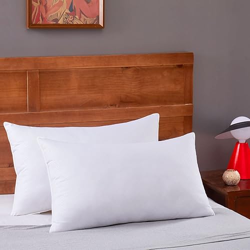 Miniatura 8 de Mr.Ye Almohadas de cama para dormir, tamaño King, paquete de 2 almohadas suaves de calidad hotelera de lujo premium relleno alternativo para dormir