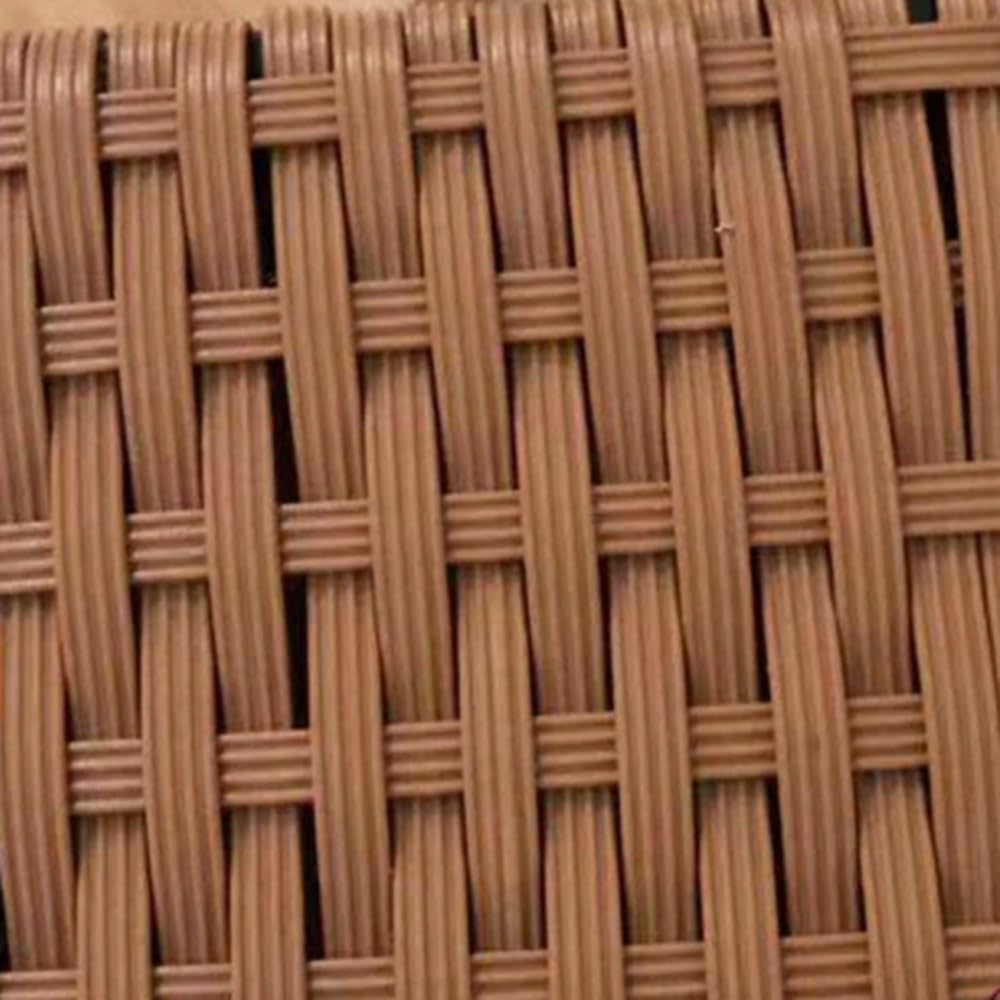 Materiale di riparazione in vimini da 0,8 cm, kit di riparazione in rattan PE da 500 g tessitura in vimini piatto for sedia giardino, divano, cestino fai da te, circa 196 piedi(Coffee Gradient)