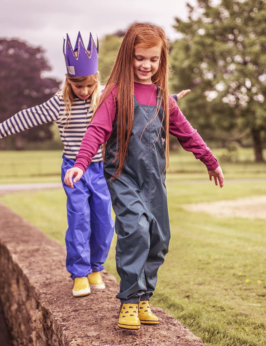Muddy Puddles Salopette Impermeabili Riciclate per Bambini Unisex-Bimbi