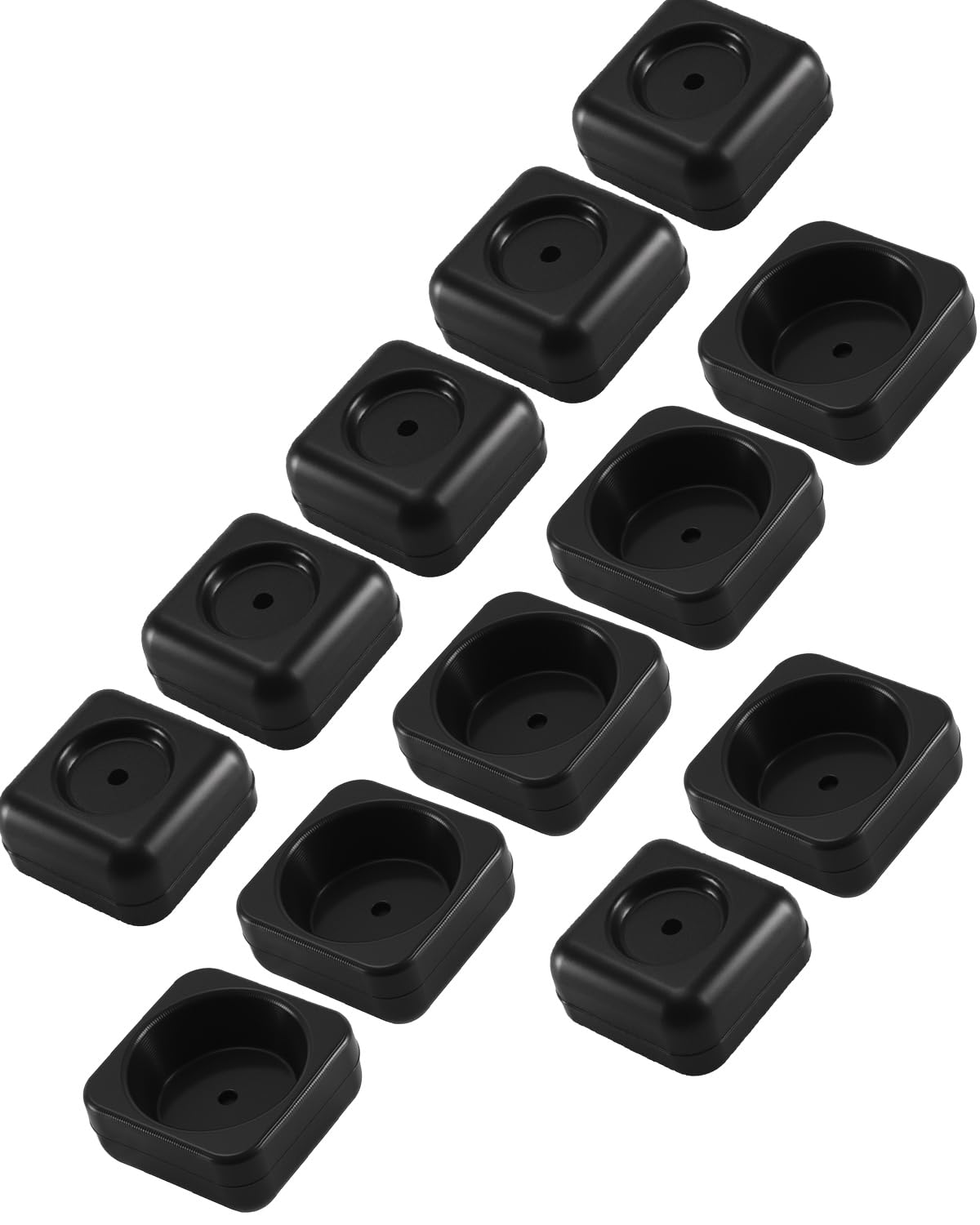 12 Pcs DG98-01194A Stove Grate Rubber Feet, Silicone Burner Grate Pads Foot Compatible with Samsung Gas Range NA36N7755TG/AA NA36N7755TS NA36N6555TS, Cooktop Grate Bumper Pads Replacement