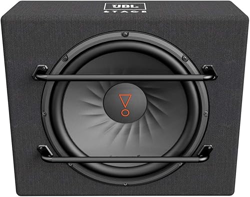 Miniatura 2 de JBL Subwoofer de audio para automóvil individual de 12 pulgadas, carcasa sellada, color negro