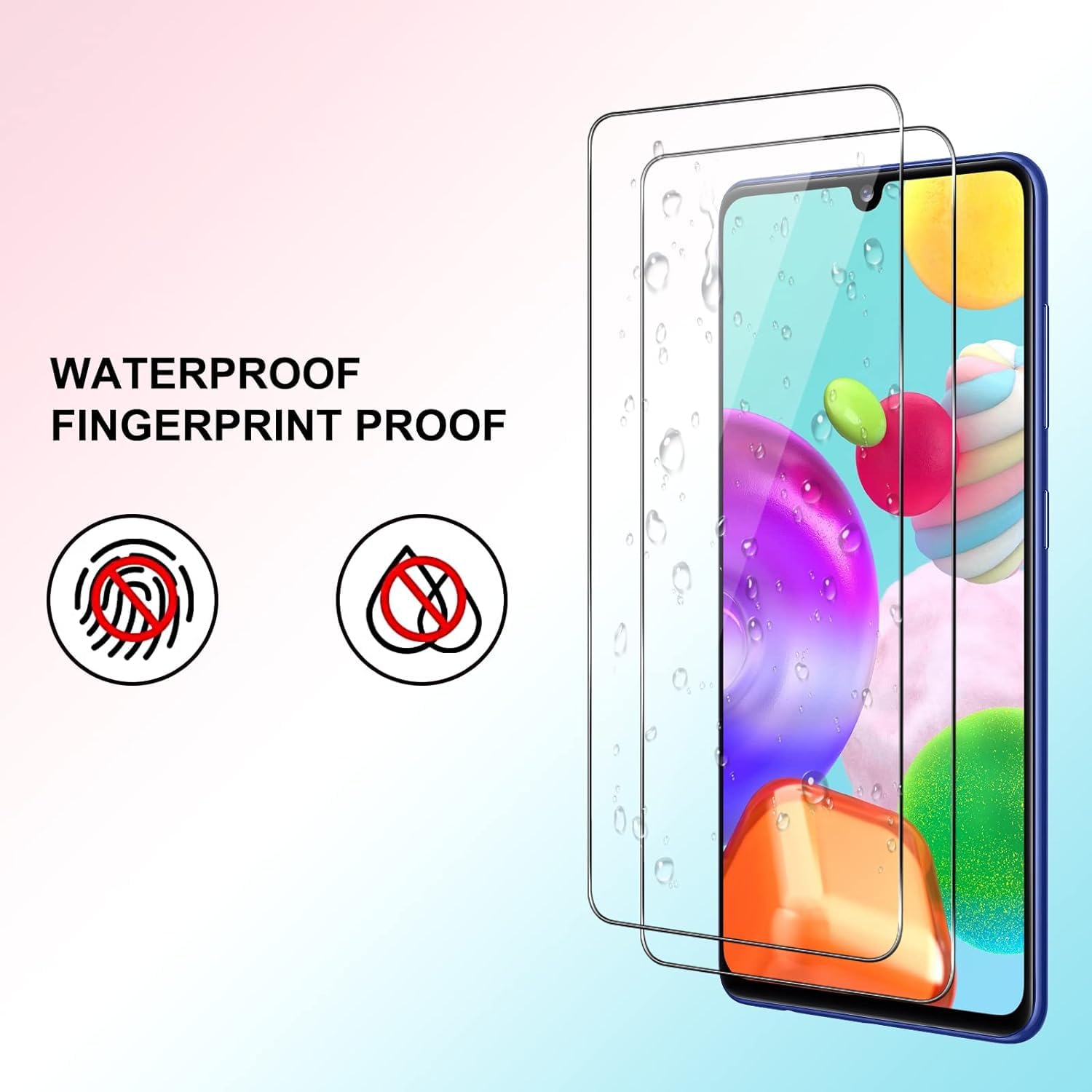 BCHKLAI Privacy Pellicola Protettiva per OPPO Reno 8 5G [2 Pezzi], Privacy Vetro Temperato, Vetro Temperato Film Anti-Spy, Durezza 9H, Antigraffio, Anti-Spia Protezione Schermo per OPPO Reno8