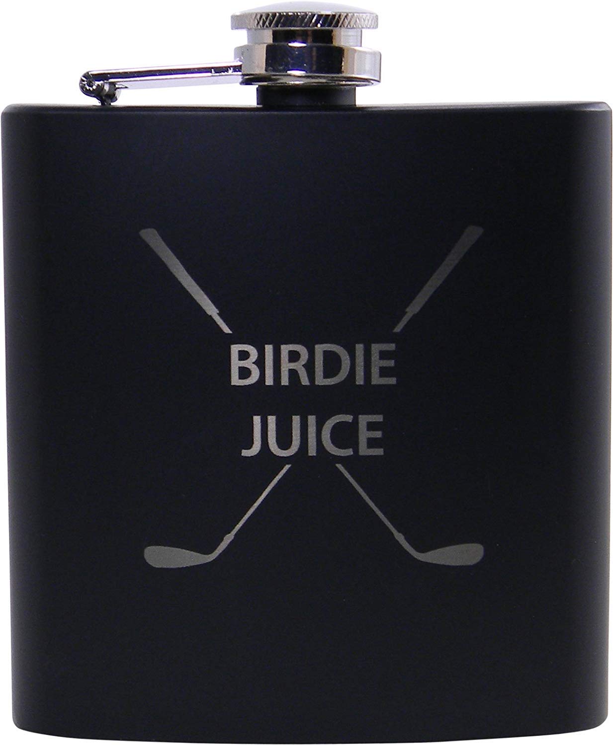 Golf Birdie Juice Flask, Funnel and Gift Box
