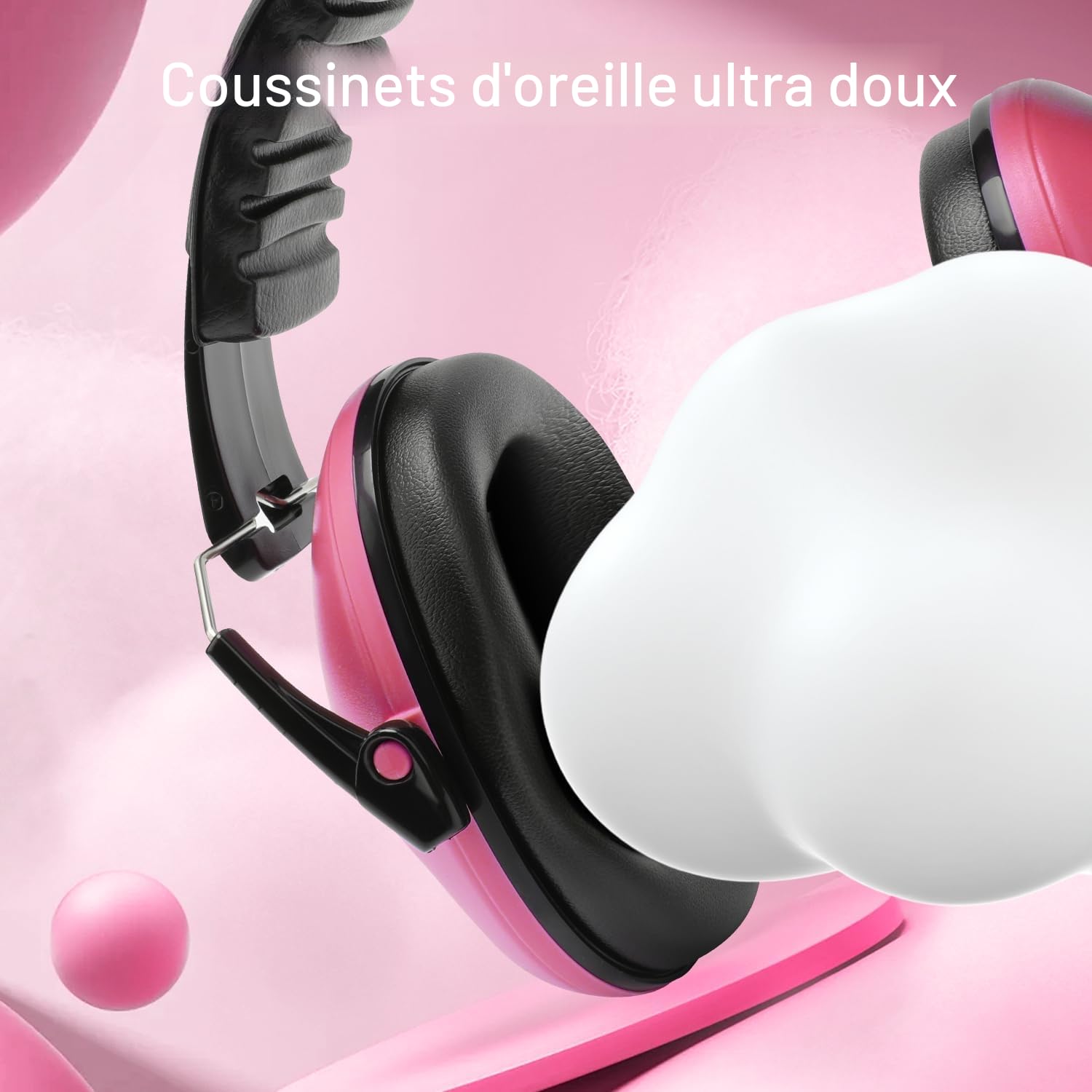 Floriogra 3 Paquets Casque Anti Bruit Enfant, Protections Auditives Pour Enfants Confortable, avec Une Atténuation de SNR 28dB,Casque Anti-Bruit pour Milieu Bruyant