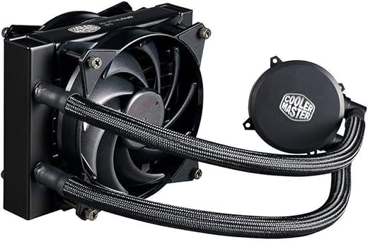 Cooler Master MasterLiquid Lite 120 CPU Liquid Cooler – Support Intel & AMD CPU Socket AM4, AM3, AM2, LGA 1700, 1200,2066,2011,1151 | 120mm Air…
