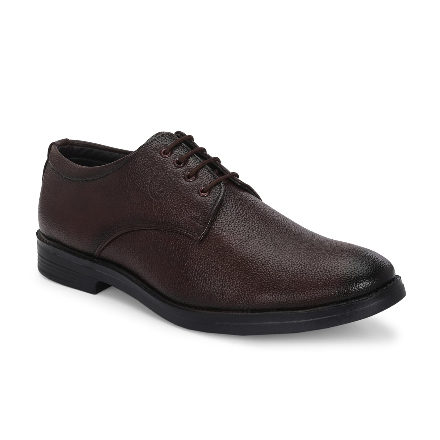 Lace-Up Men's Formal Shoe | Stylish with Soft Cushioned Insole | Sleek Lace-Up Design for Formal Look | Durable with Anti-Skid Sole | Ideal for Office Wear (9289)-image-21