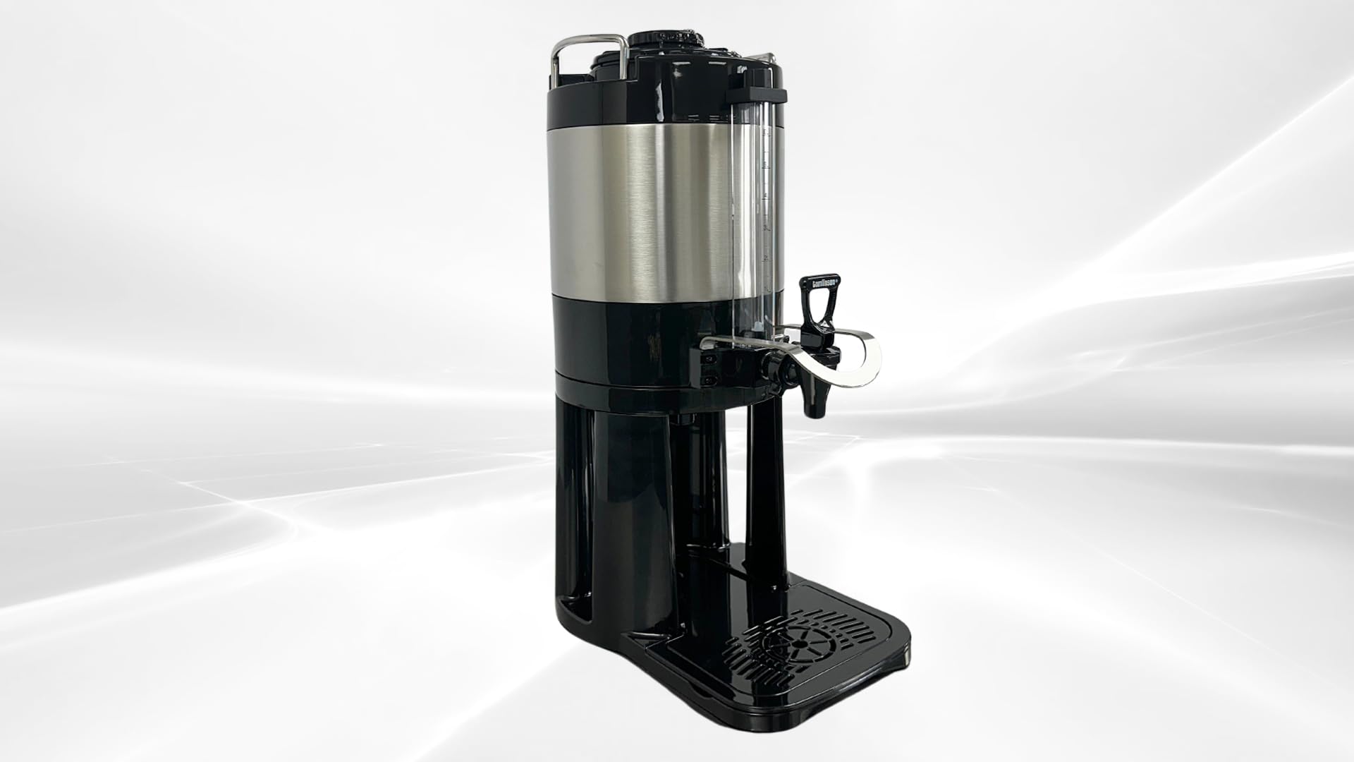 Commercial Thermal Coffee Server, 1.5 Gallon (6L), Stainless Steel, Black Base VT15 ETL
