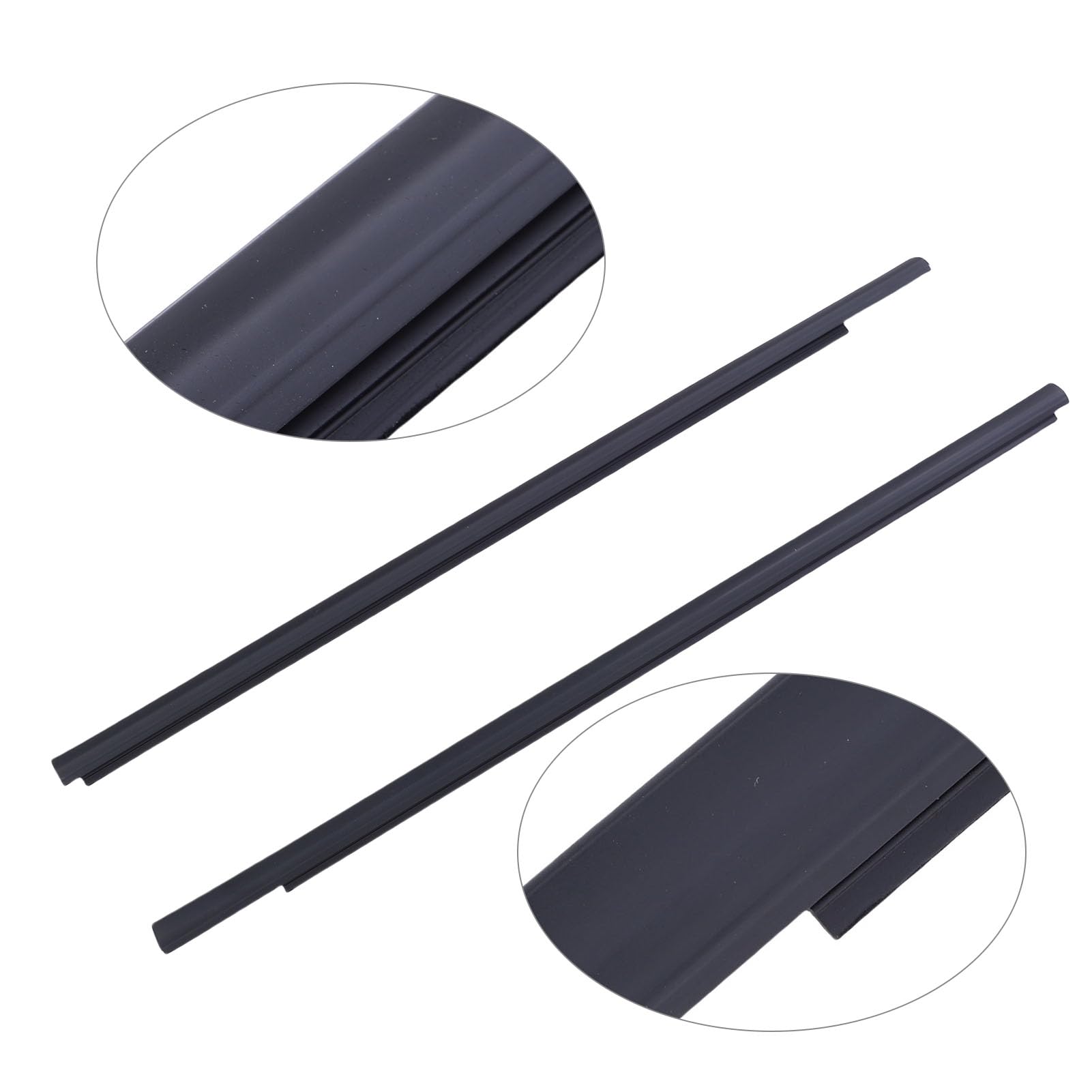 Akozon Kit Guarnizioni di Ricambio per Guarnizioni per Finestre, Kit 2 Pezzi per BT50 2 Porte 2012-2019 Auto UC2T50640A
