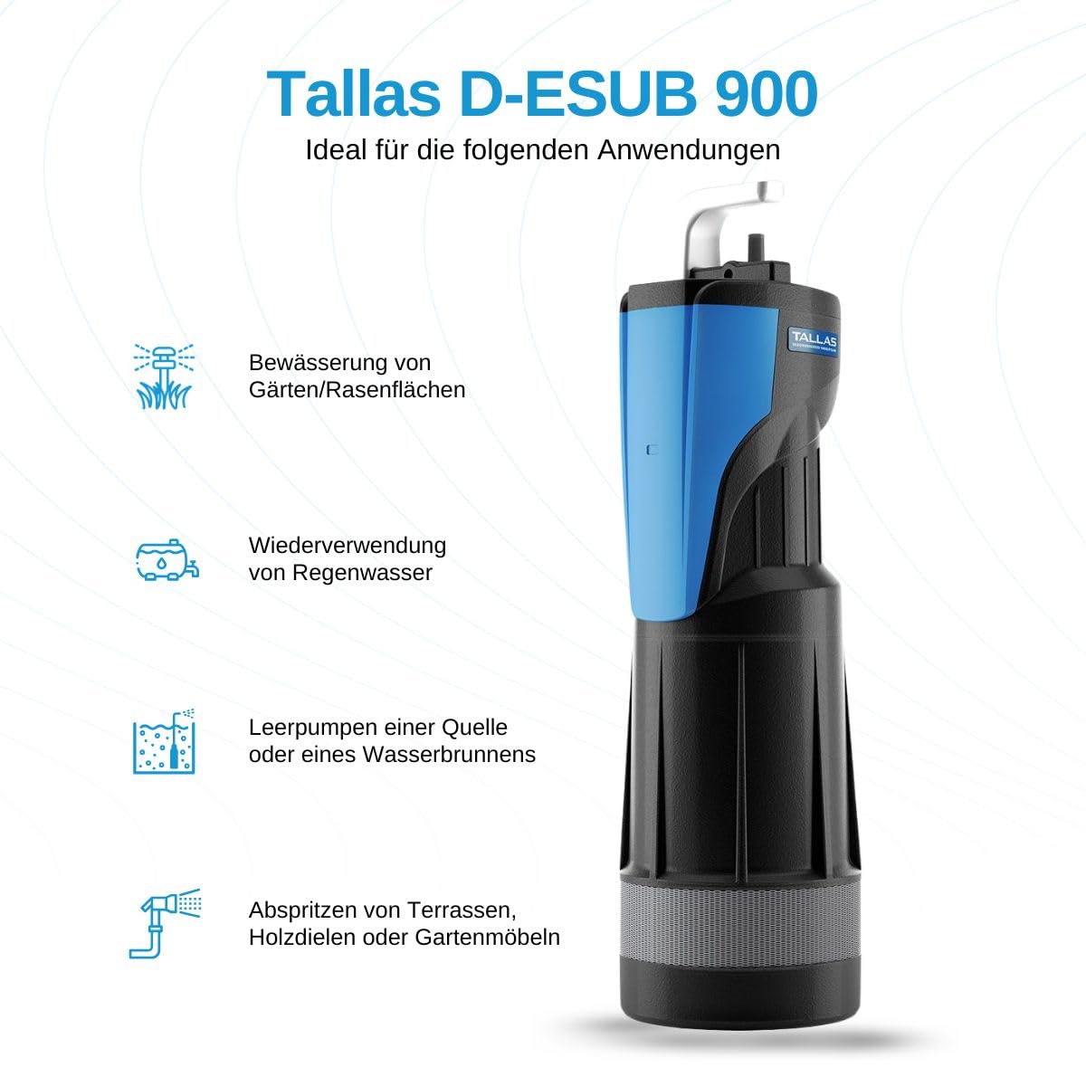 Bomba pozo Tallas D-ESUB 900