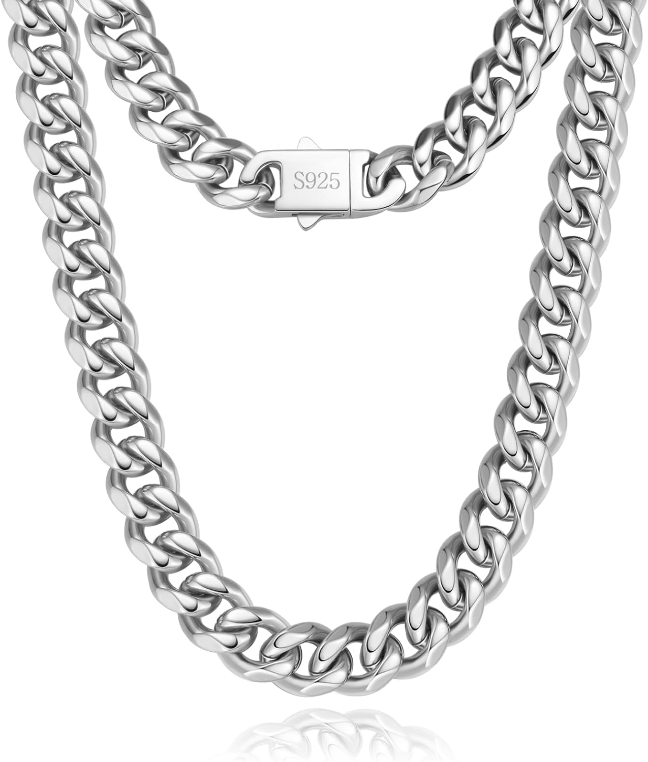 メキシカンジュエリー シルバー リンクチェーン ネックレス ステンレス