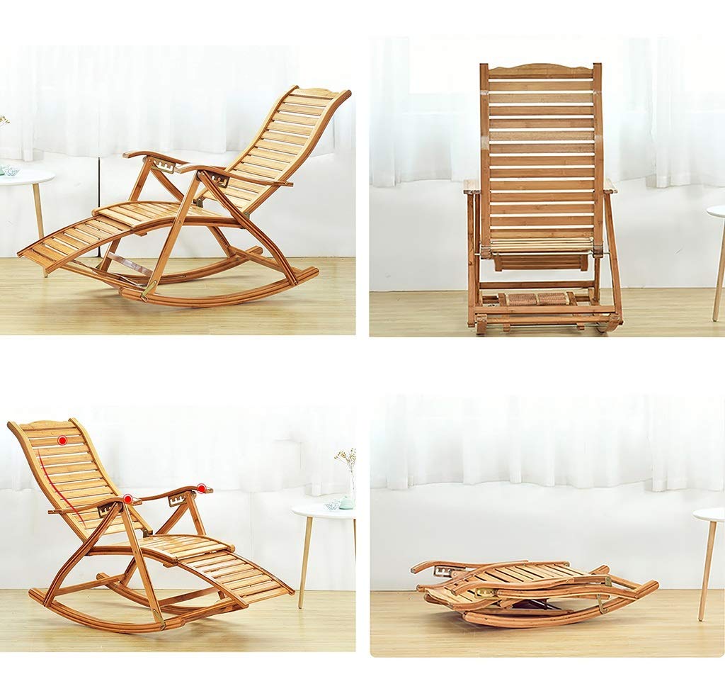 DUANZEYUQA アウトドアラウンジチェア 快適な折りたたみ式