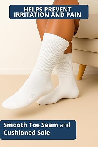 Miniatura 4 de Special Essentials 6 pares de calcetines de algodón para hombre y mujer GrisBlanco