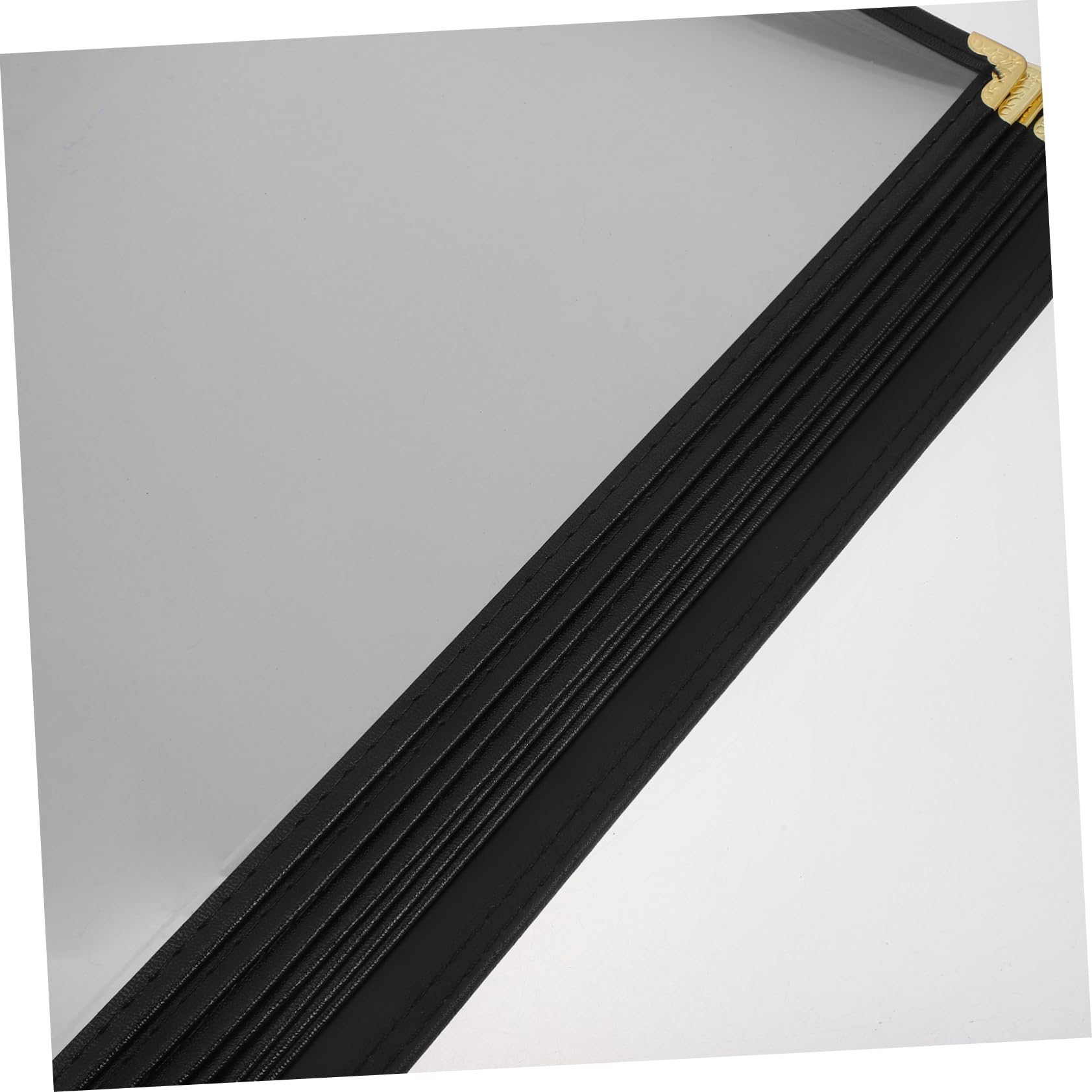 ABOOFAN Carpeta de Menú de Pvc Transparente, Portada Resistente al Desgaste, Diseño Multifuncional para Hoteles y Cafeterías, Adecuado para Cartas y Recetas