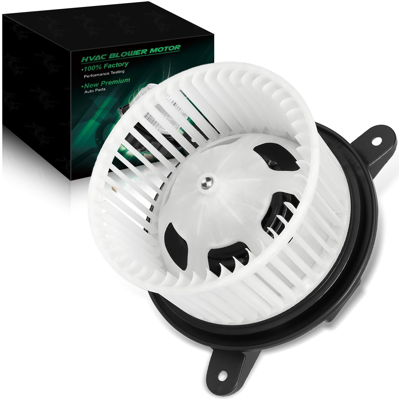 HVAC Heater Blower Motor with Fan Cage for:-Jeep Cherokee 1997 1998 1999 2000 2001 Wrangler 1997 1998 1999 2000 2001, 2.5L 4.0L L4 L6, A/C Heater Blower Motor OE# 700095 4886150AA 3010234