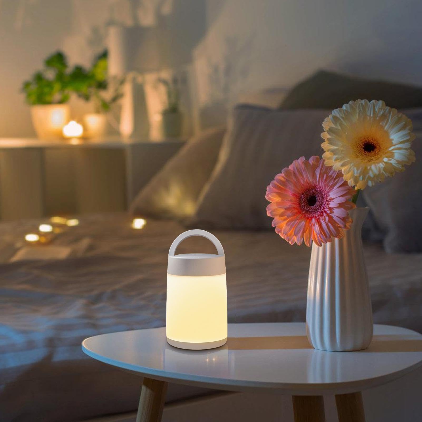 Luz Nocturna Infantil Recargable Portátil Niños Linterna De Mesita De | Luz Nocturna Infantil Para Escritorio De Niños Dormitorio Y Sala De