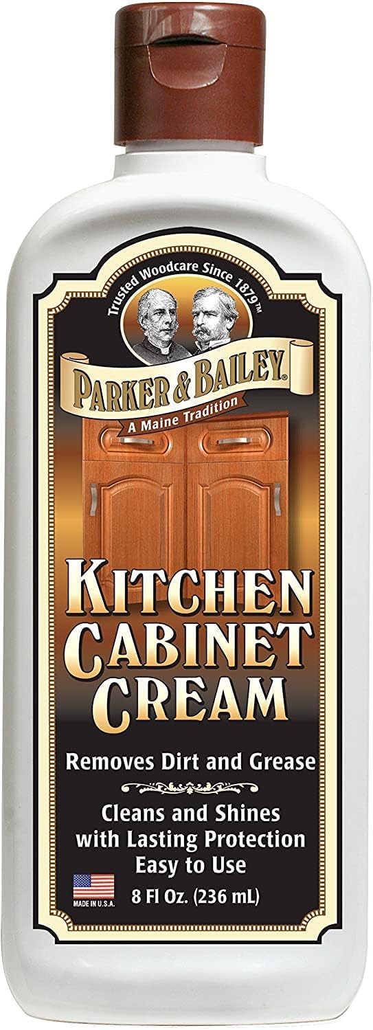 Kitchen Cabinet Cream - Multisurface Wood Cleaner And Polish Furniture Quick Shine Restorer Protector Surface, House Cleaning Supplies Home Improvement 8oz