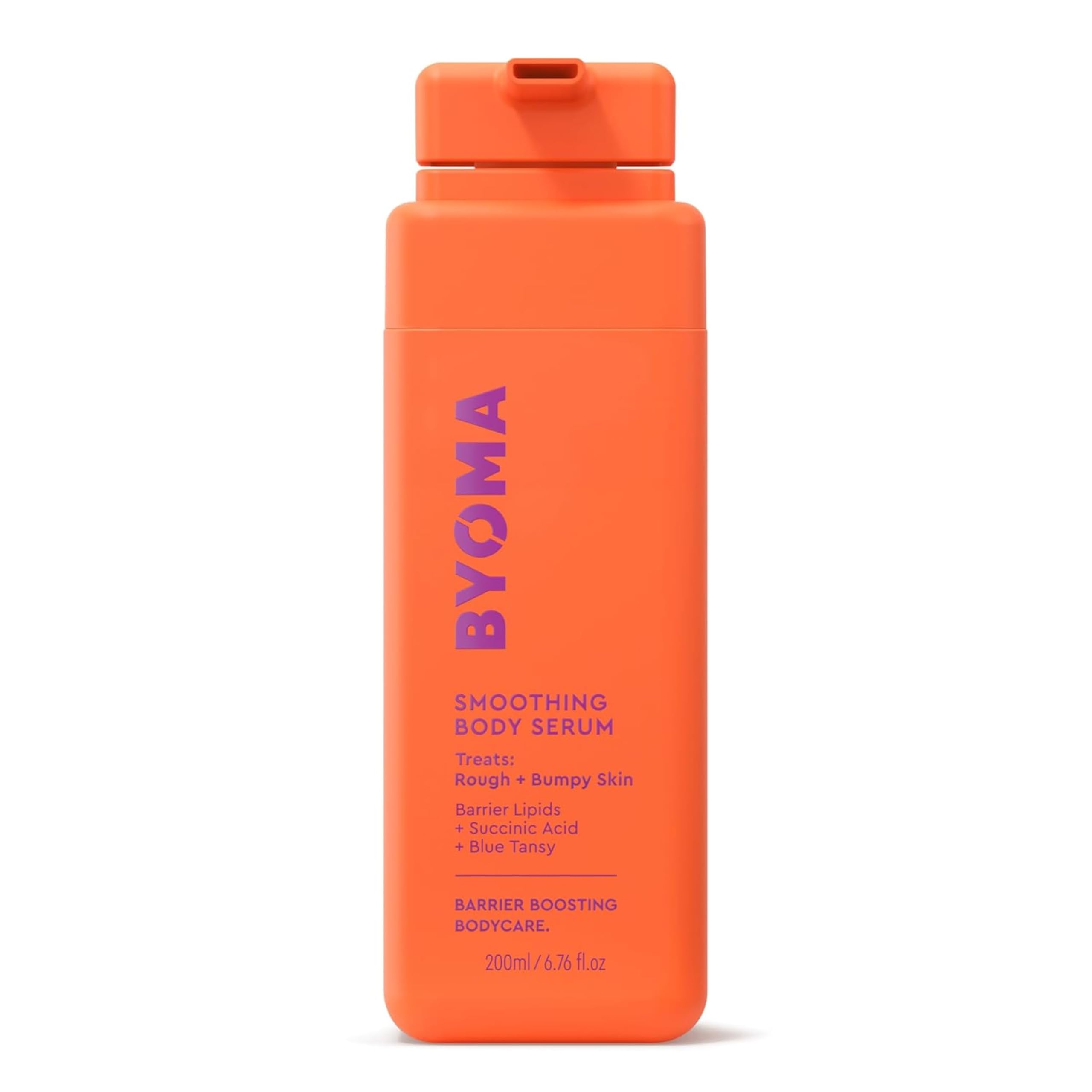 BYOMASmoothing Body Serum (200ml) For Breakouts and Textured Skin - Lightweight Body Serum with Succinic Acid and Blue Tansy - Restores Skin Barrier and Soothes Inflammation