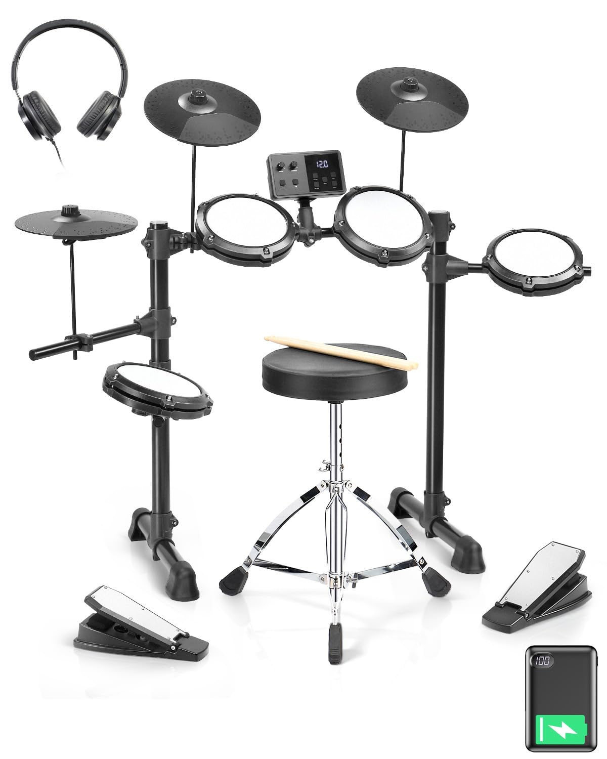 LALAHO Electric Drum Kit