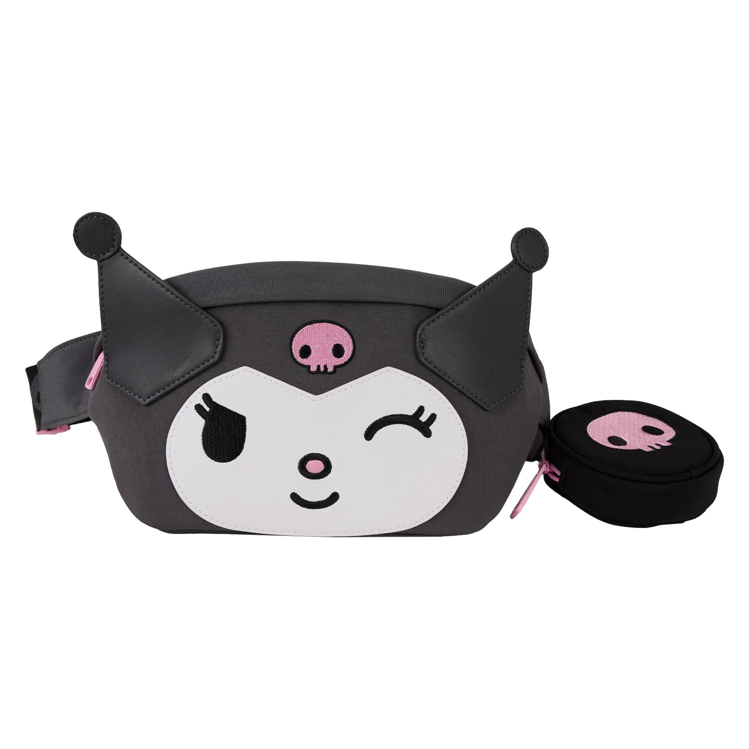 Amazon.com: Loungefly Sanrio Kuromi Belt Bag : Clothing, Shoes